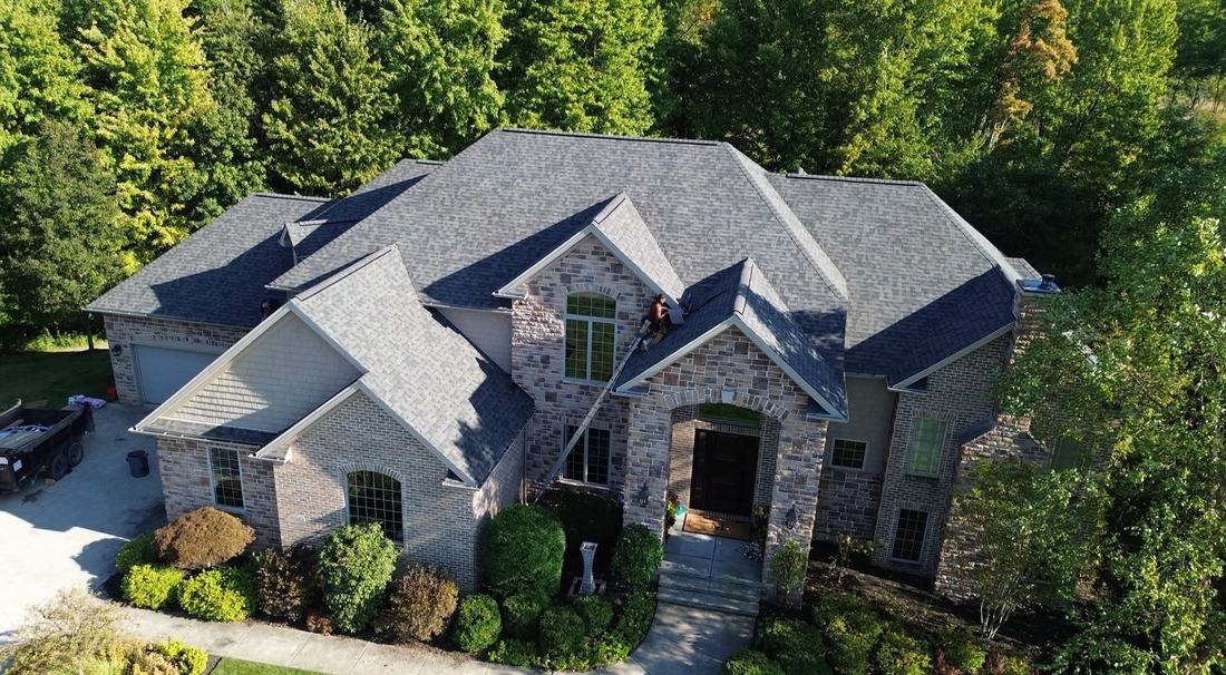 Roof replacement by 4K Roofing serving Copley & Fairlawn, Ohio
